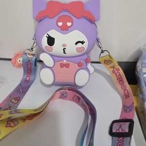 Sanrio Kuromi Doll Bag - Purple and Pink